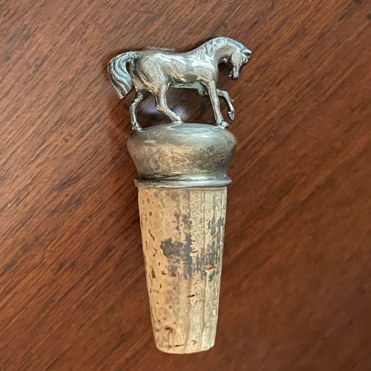 Antique wine stopper that inspired the Blanton's horse stopper