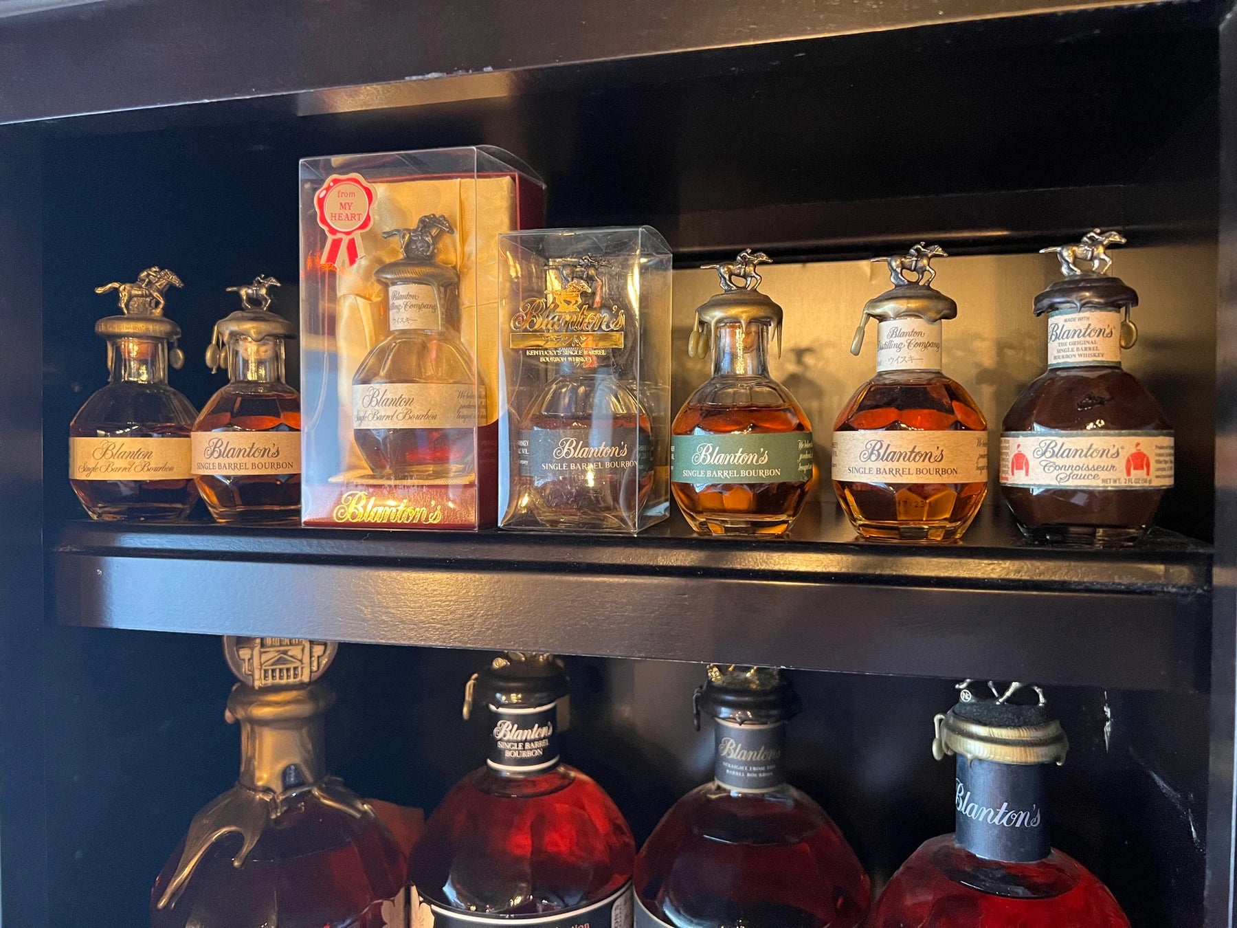 Dominic Guglielmi’s personal Blanton’s collection — photograph 6