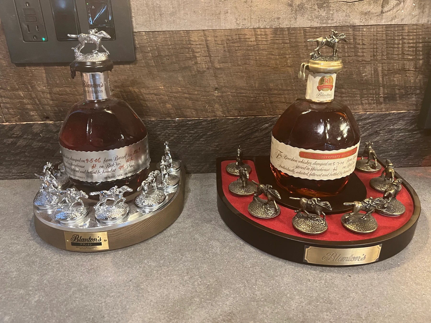 Dominic Guglielmi’s personal Blanton’s collection — photograph 10