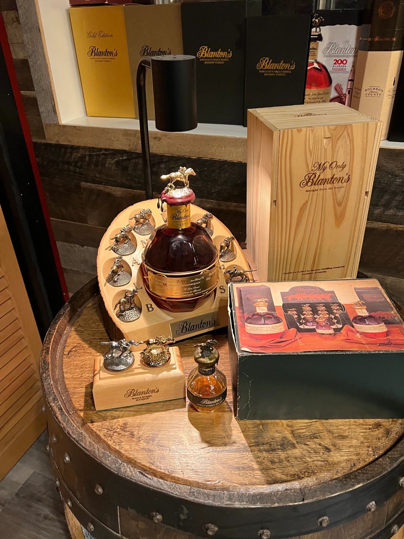 Dominic Guglielmi’s personal Blanton’s collection — photograph 16