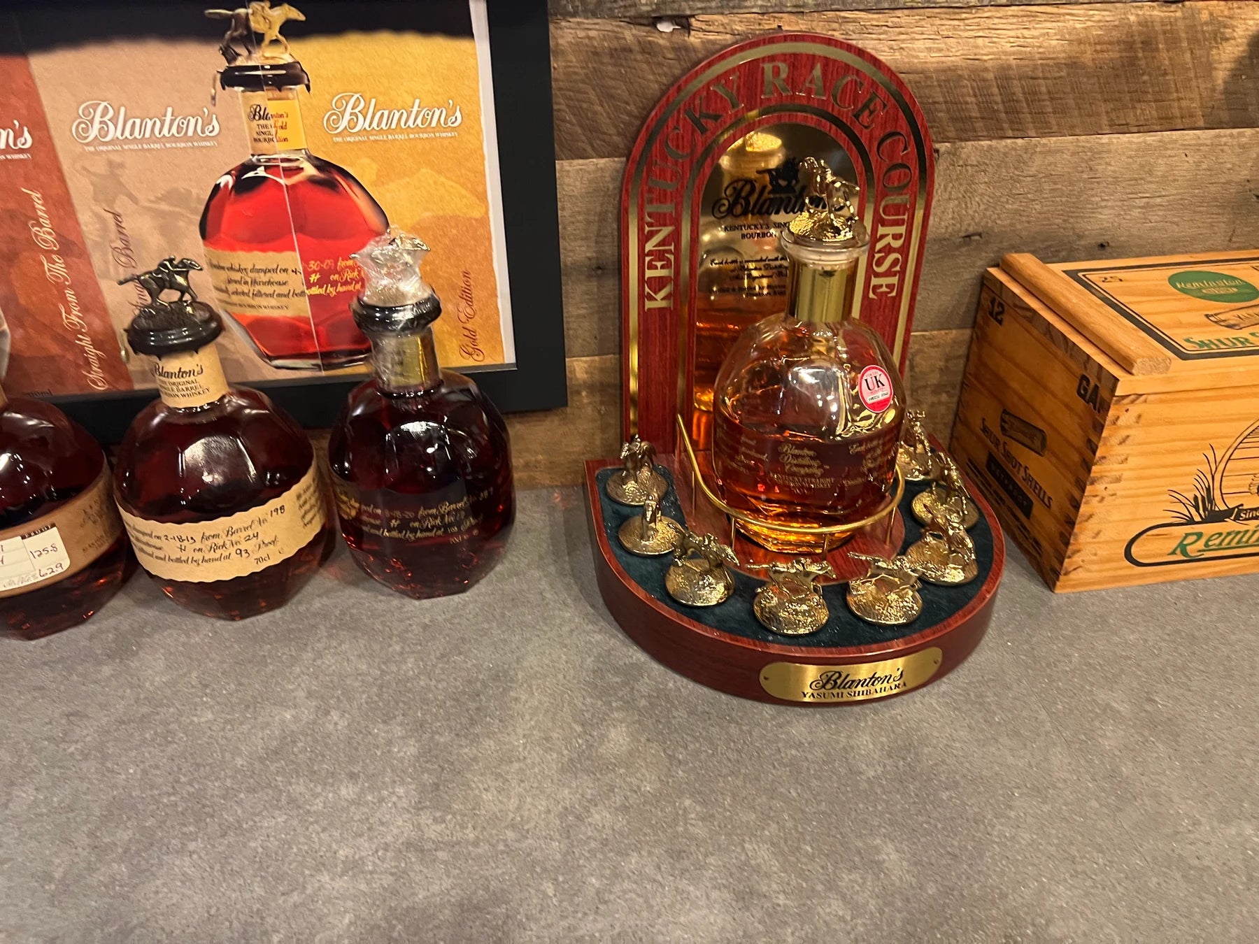 Dominic Guglielmi’s personal Blanton’s collection — photograph 19