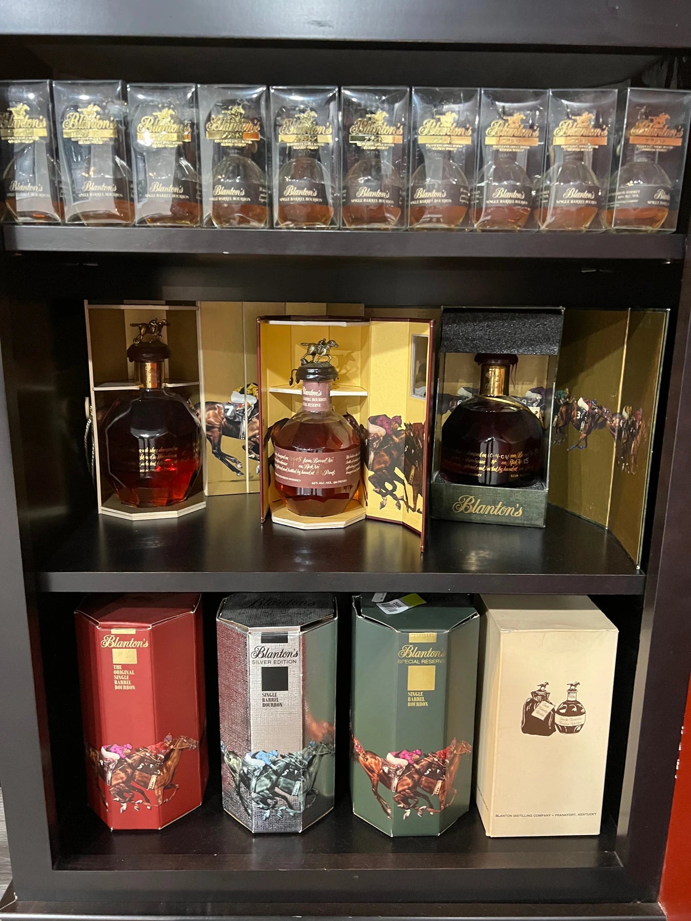Dominic Guglielmi’s personal Blanton’s collection — photograph 9