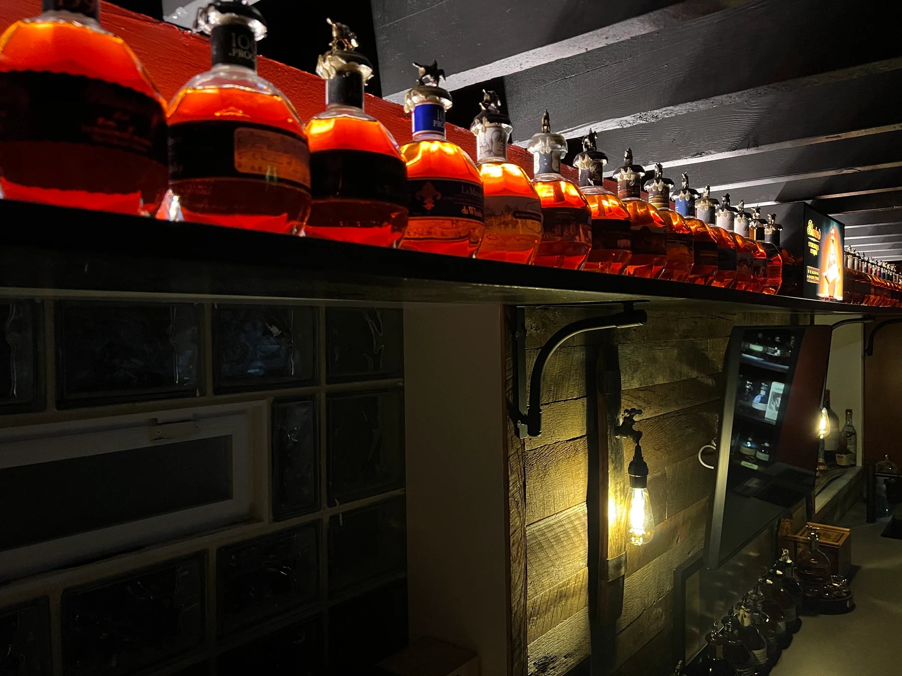 Dominic Guglielmi’s personal Blanton’s collection — photograph 13